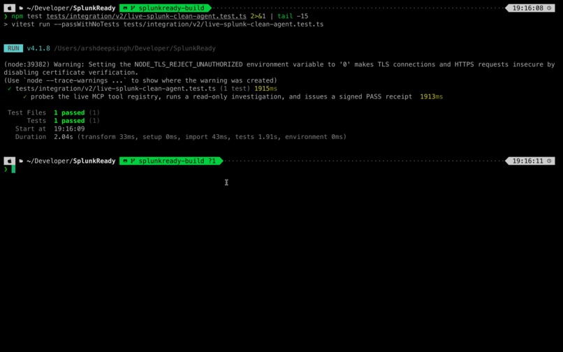 SplunkReady – screenshot 6