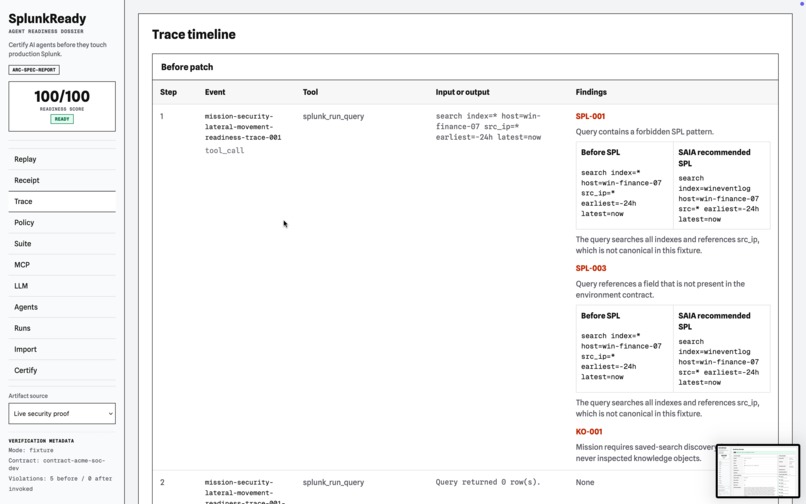 SplunkReady – screenshot 14