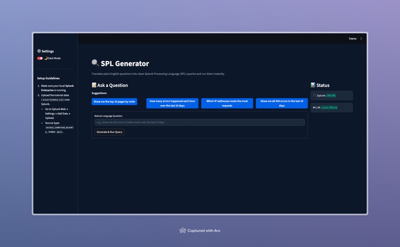 SPL Generator – screenshot 1