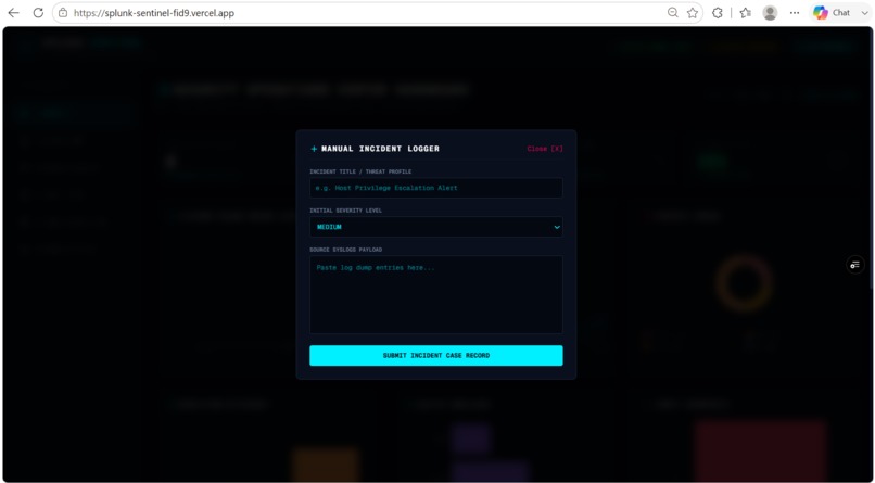 Splunk Sentinel – screenshot 9