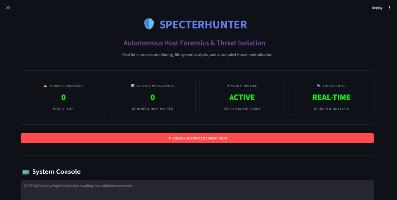 SpecterHunter – screenshot 1