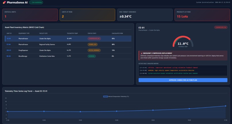 PharmaSense AI  – screenshot 1
