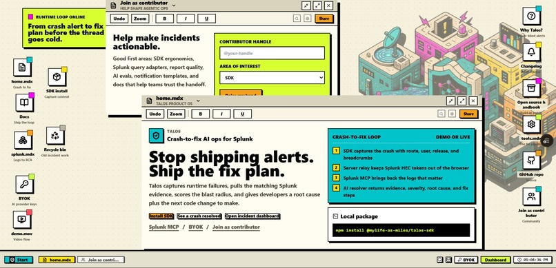Talos: Autonomous AI Incident Resolver – screenshot 1