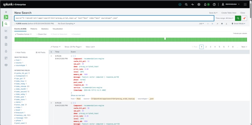 Precog – screenshot 2