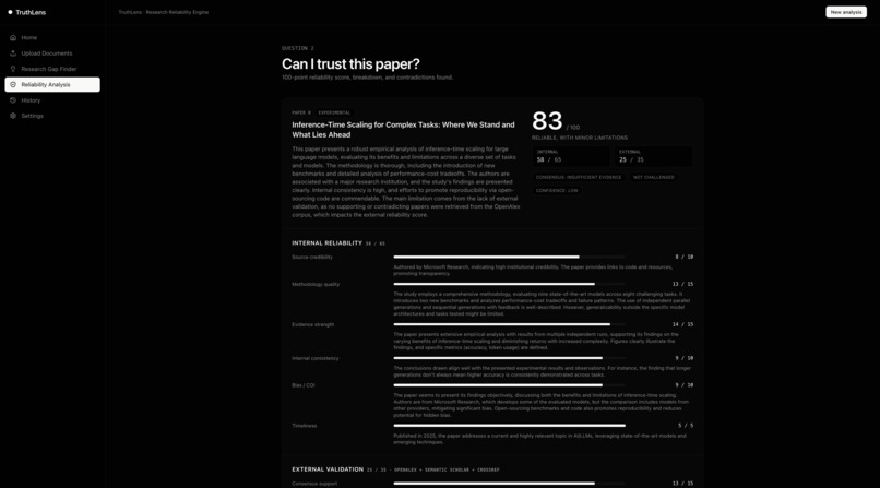 TruthLens – screenshot 5