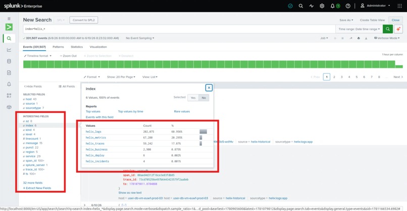 TITAN HELIX  Agentic AIOps super-agent for Splunk Enterprise – screenshot 9