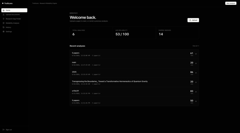 TruthLens – screenshot 3