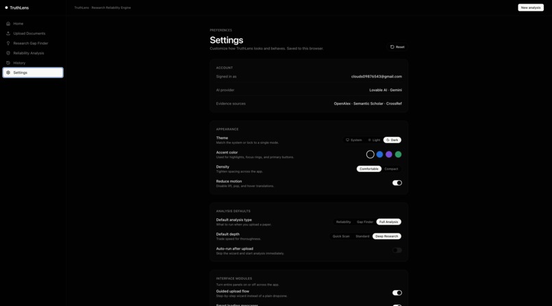 TruthLens – screenshot 6