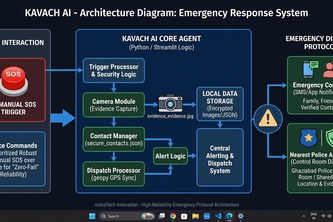 Suraksha Kavach: AI Voice Threat Detection