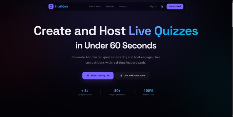 IntelliQuiz – screenshot 1