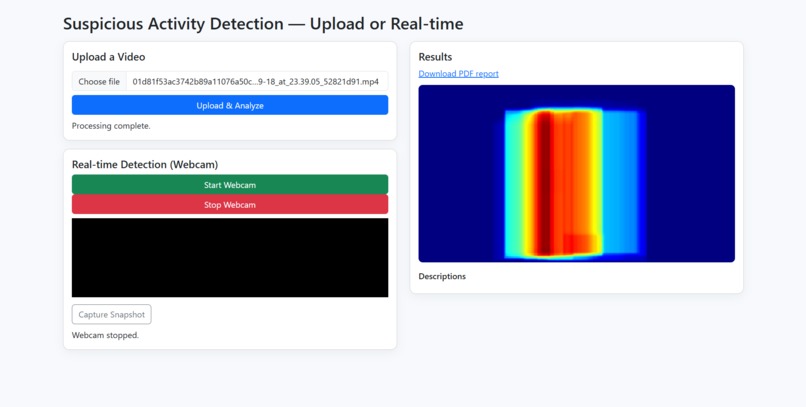 AI AND ML ENABLED VIDEO ANALYSIS AND INTERPRETATION – screenshot 1