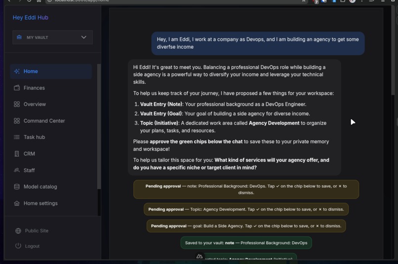 HeyEddi Hub – screenshot 2