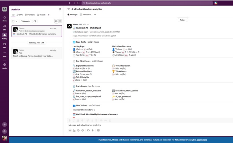 HACK-TRACK AI - Never miss another AI hackathon – screenshot 6
