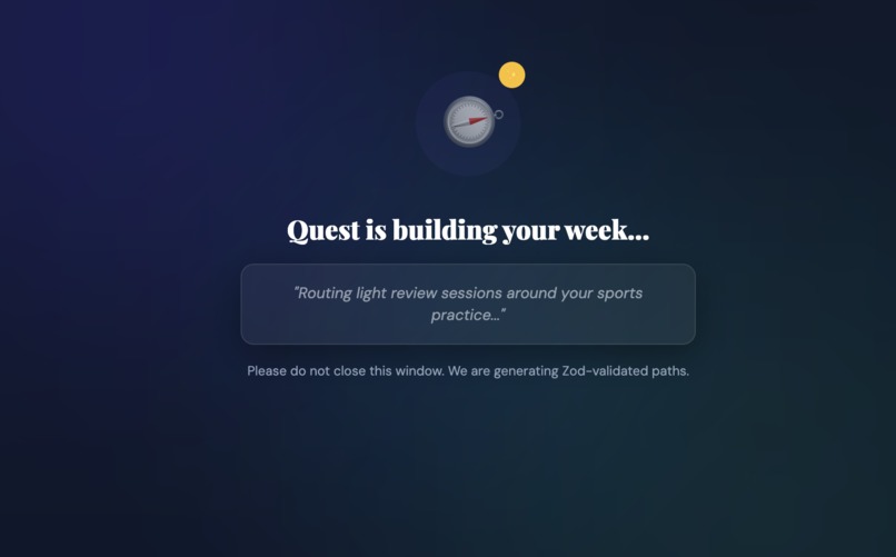 QuestAI – screenshot 2