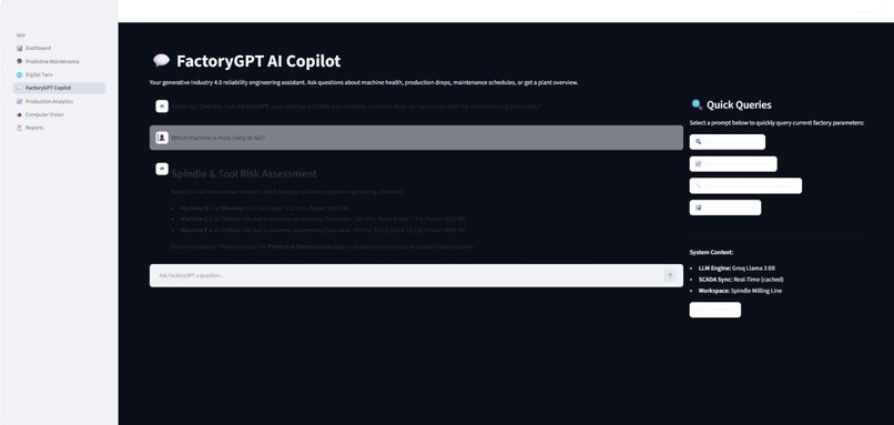 FactoryGPT : AI Copilot for Smart Manufacturing – screenshot 4