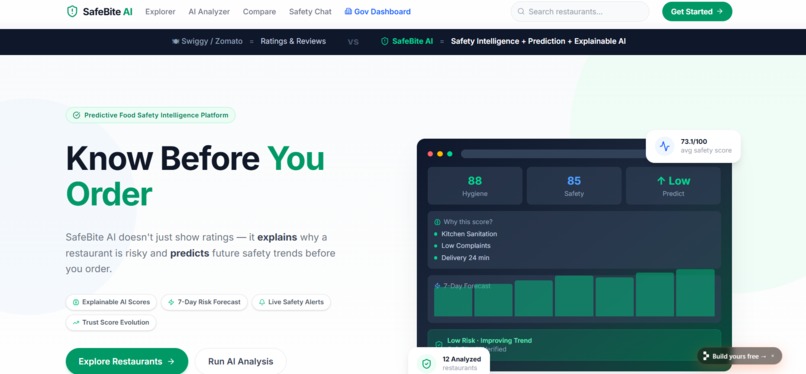 SafeBite AI – screenshot 1