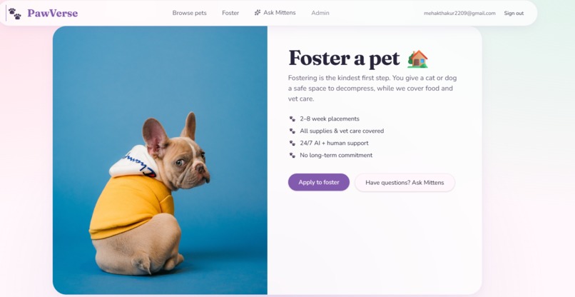 PawVerse-Mittens AI – screenshot 7