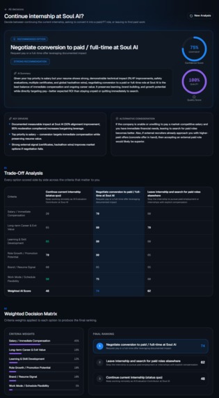 DecisionIQ – AI Decision Intelligence Platform – screenshot 5