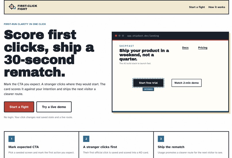 First-Click Fight – screenshot 3
