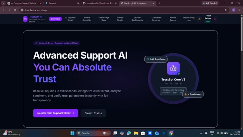 TrustBot AI – screenshot 2
