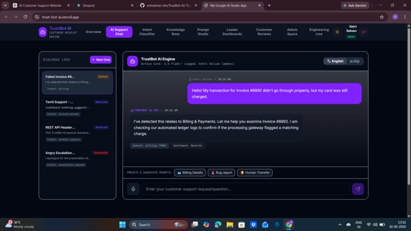 TrustBot AI – screenshot 3