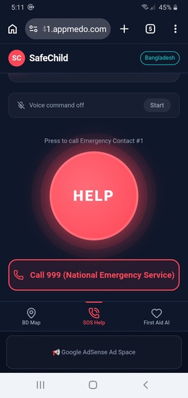 SafeChild – screenshot 1