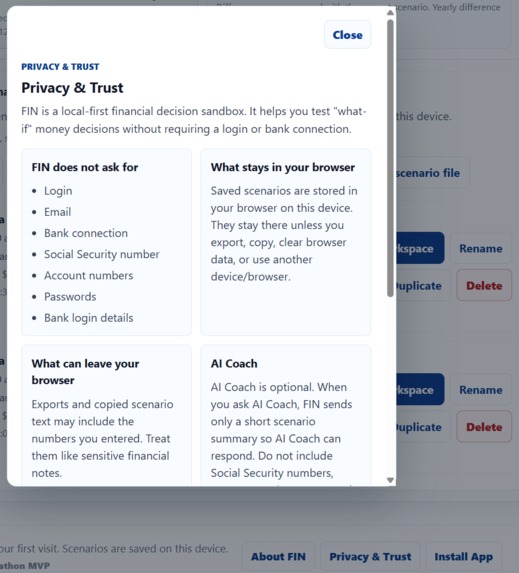 Financial Insight Navigator — FIN – screenshot 6