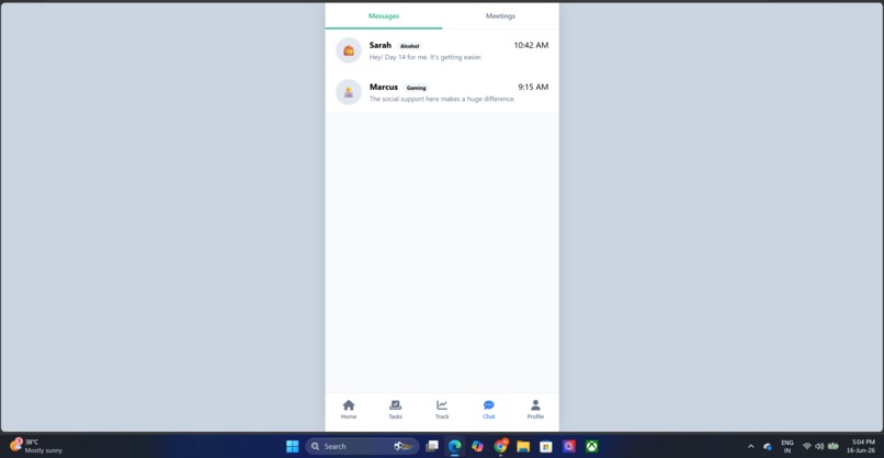 Peer Care – screenshot 3
