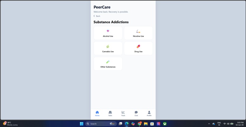 Peer Care – screenshot 4