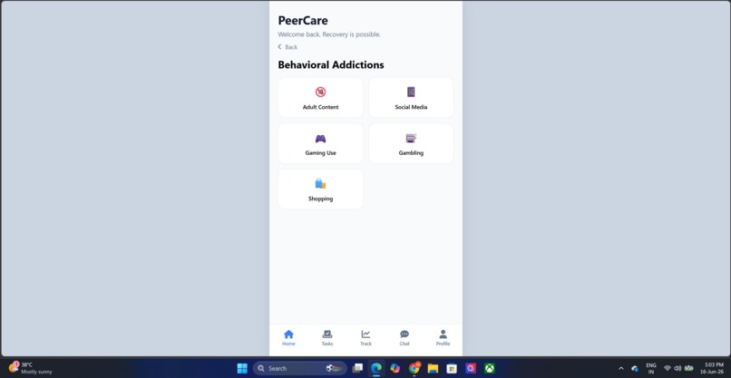 Peer Care – screenshot 5