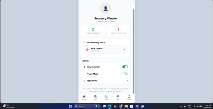 Peer Care – screenshot 10