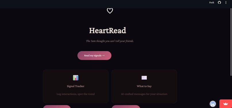 HEARTREAD – screenshot 1