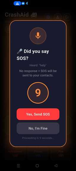CrashAid – screenshot 2