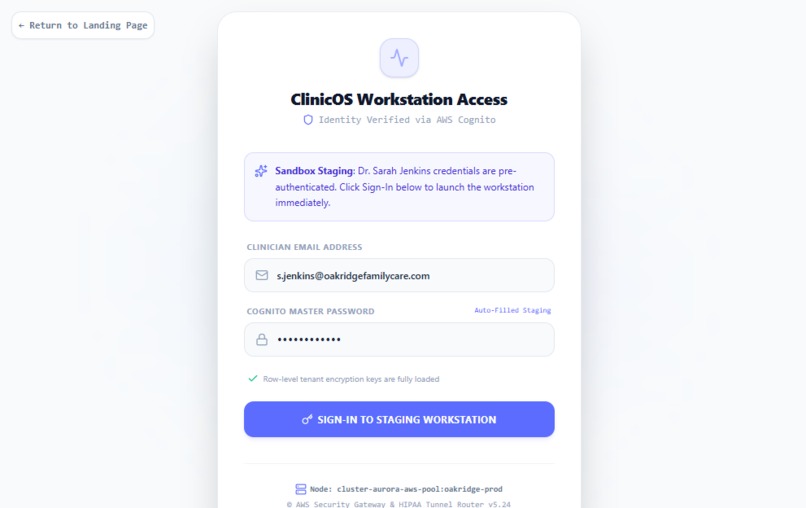 ClinicOS Cloud – screenshot 1
