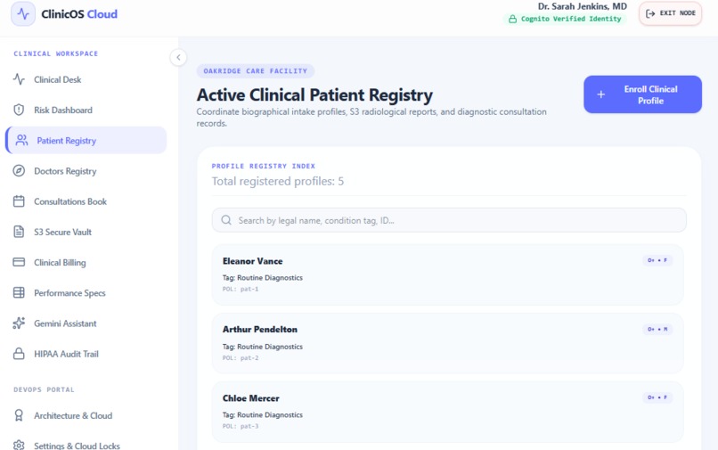 ClinicOS Cloud – screenshot 3