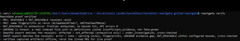 ReachGate – screenshot 1