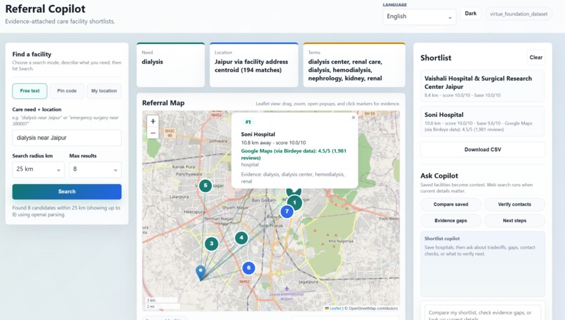 CareRoute AI – screenshot 1