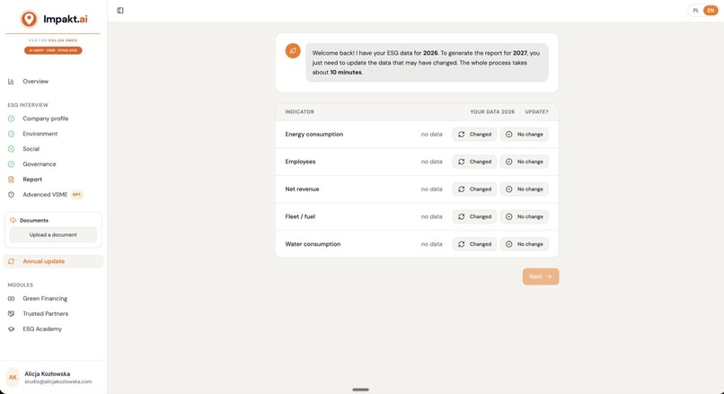 Impact.ai – screenshot 4
