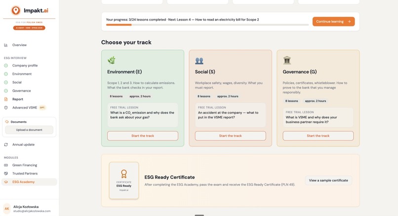 Impact.ai – screenshot 38