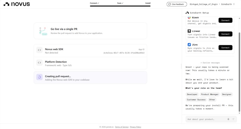 EchoEarth – screenshot 1
