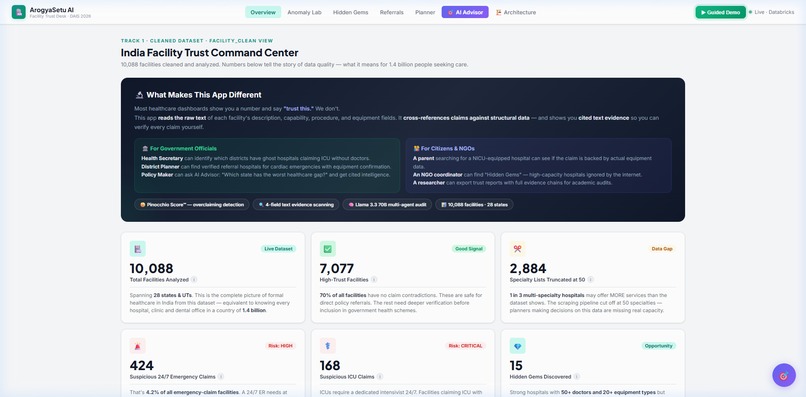 ArogyaSetu AI – screenshot 1