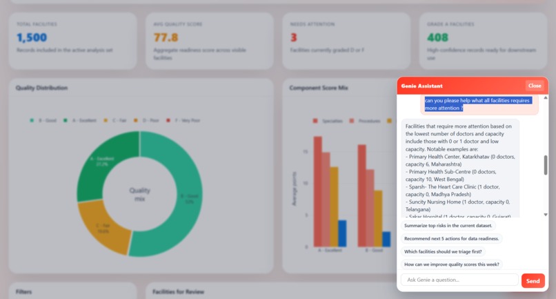 Facility Quality Command Center – screenshot 1