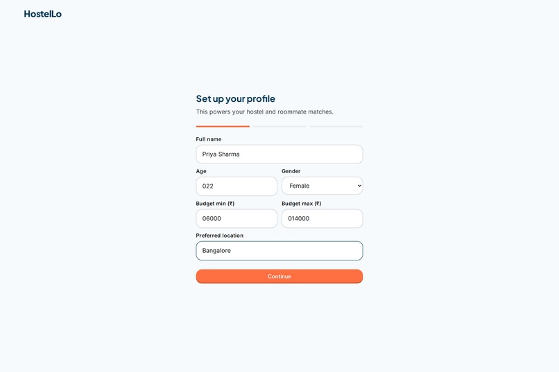 HostelLo – screenshot 3