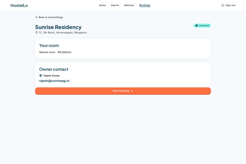 HostelLo – screenshot 5