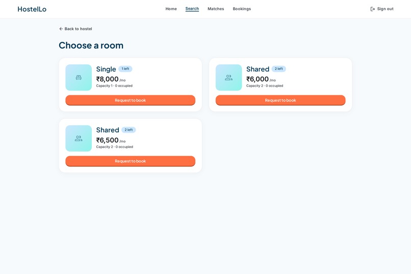 HostelLo – screenshot 9