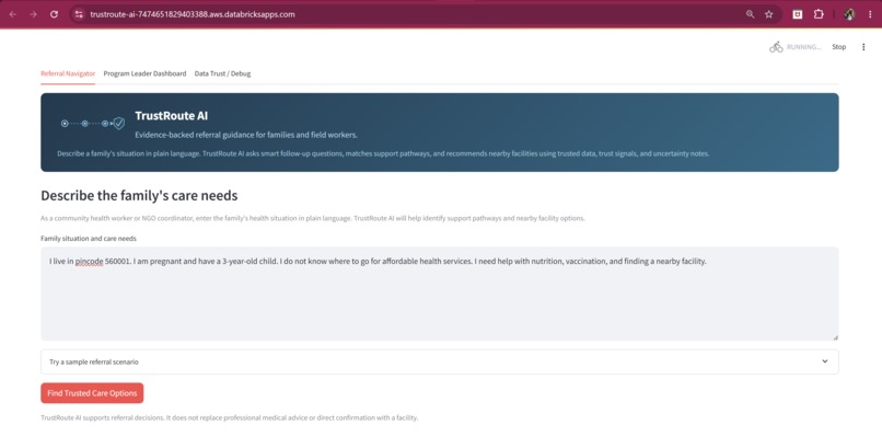 TrustRoute AI – screenshot 3