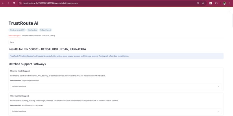 TrustRoute AI – screenshot 6