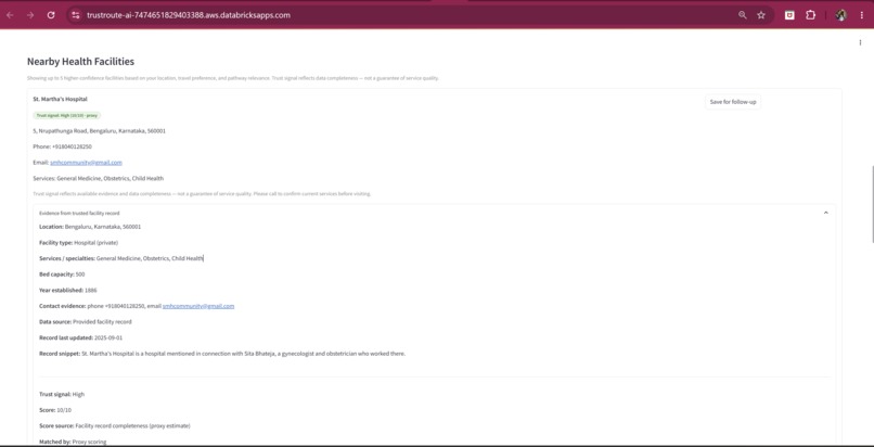 TrustRoute AI – screenshot 9