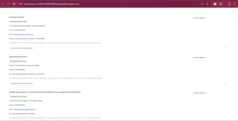 TrustRoute AI – screenshot 10