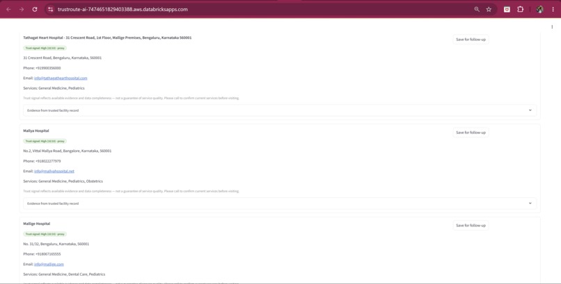 TrustRoute AI – screenshot 11